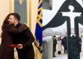 Në nderim të martirëve të luftës, Spiropali ndan foto nga takimi me presidentin Zelensky në Kiev.