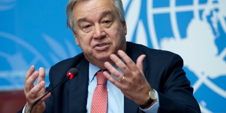 OKB njofton rrezikun e kolapsit, Guterres: Kemi mundësi të mbetemi pa fonde.