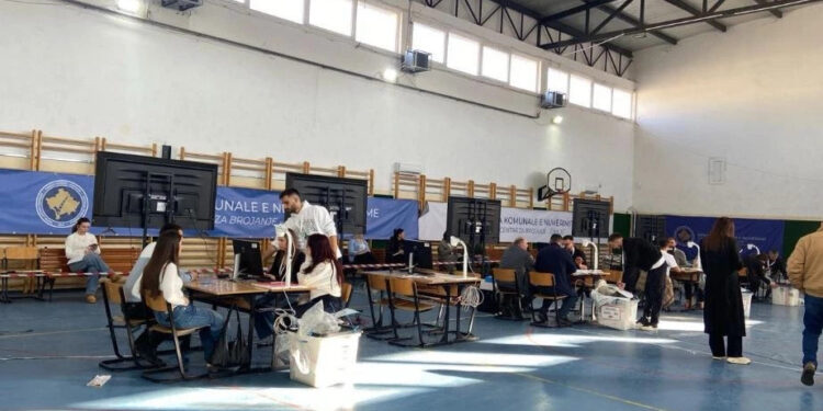 Rreth 74 për qind e votave me postë janë numëruar, Vetëvendosje në krye të rezultatit.