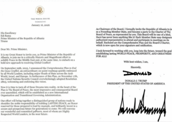 Shqipëria si një nga shtetet e themelimit të Bordin të Paqes; Kryeministri Rama ndan ftesën e Donald Trump: Do të bëj gjithçka për…