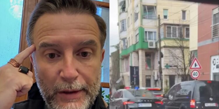 "Udhëheqës, a mund të prisni në radhë?" / Braçe kritikon zyrtarin shtetëror në Tiranë, përfshirë edhe policinë që e shoqëron...