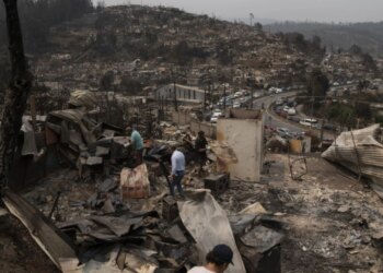 Zjarri i fuqishëm që shkaktoi vdekjen e 21 njerëzve në Kili, arrestohet një 39-vjeçar për zjarrvënie të qëllimshme.