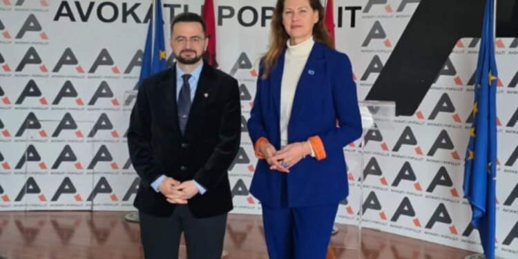 Avokati i Popullit takohet zyrtarisht me Koordinatorin e OKB-së në Shqipëri, duke u përqendruar në të drejtat e njeriut të vendit.