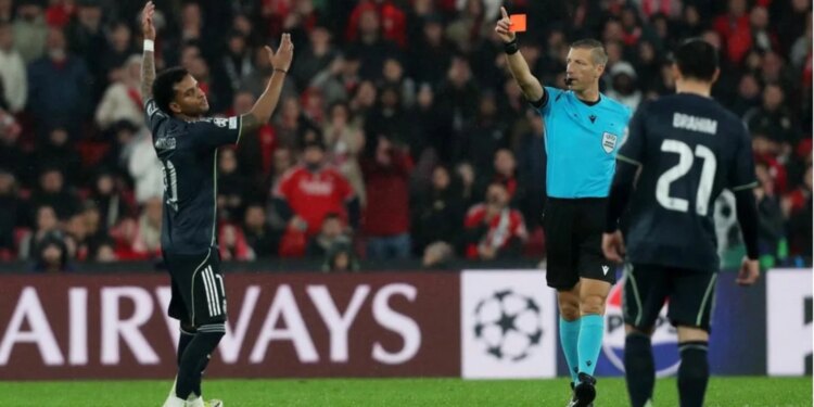 Champions League/UEFA e ndëshkon Rodrygon për kartonin e kuq ndaj Benfica, humbet të dy përballjet me…Benficën