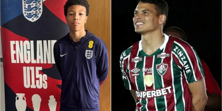 Djali i Thiago Silvas, i njohur si talenti më i madh i akademisë së Chelsea, është gati për të bërë debutimin e tij me Anglinë.