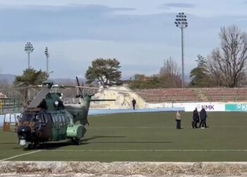 Fotografi nga helikopteri gjatë udhëtimit në Korçë: Po shoqëroj investitorë të njohur, nuk është e drejtë t’ia hedhësh qeverisë bllokimin e rrugës në Librazhd.