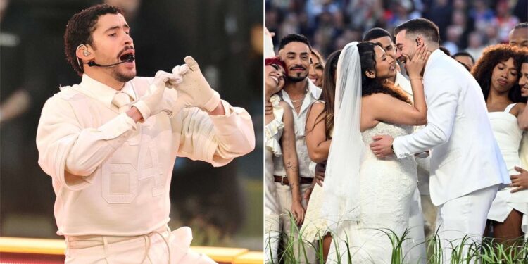 Ishte e vërtetë dasma në shfaqjen e Super Bowl me Bad Bunny? Ja çfarë thotë e vërteta.