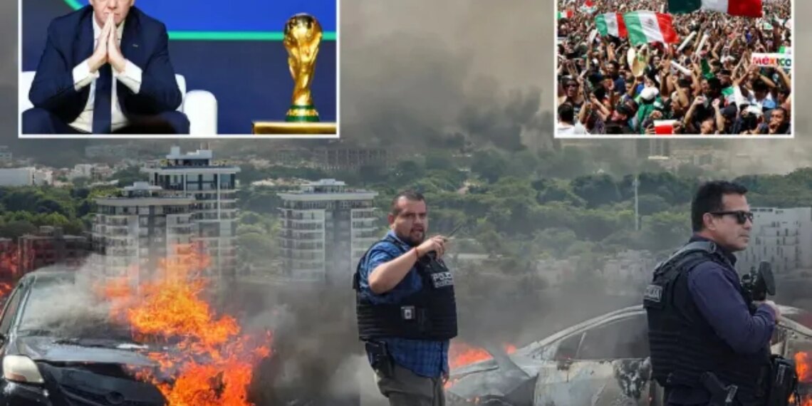 Kaosi në Meksikë kërcënon Botërorin 2026, qyteti që do të strehojë ndeshjet e Kupës së Botës në anarchi pas vrasjes së El Menchos.