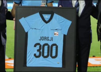 Kategoria Superiore: Enea Jorgji arrin 300 ndeshje si gjyqtar në karrierë