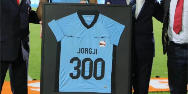 Kategoria Superiore: Enea Jorgji arrin 300 ndeshje si gjyqtar në karrierë