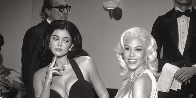 Kylie dhe Kourtney sjellin glamurin e Hollywood-it: rikthejnë ikona si Sophia Loren dhe Jane Mansfield