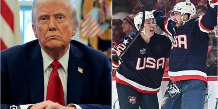 Lojërat Olimpike Dimërore: Donald Trump udhëton drejt Milanos për finalen e hokejit SHBA-Kanada, Air Force One në gatishmëri.