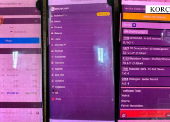 Lojërat e fatit të paligjshme: Arrestohet një person në Korçë, sekuestrohen 3 telefoni celularë