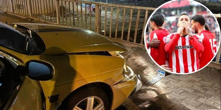 Lojtari i kombëtares dërgohet në spital pas një aksidenti rrugor në Turqi! Këtu është gjendja e tij.