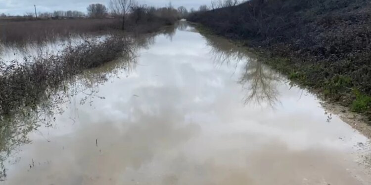 Lumi Ishëm del nga shtrati, pengesat në rrugët e dy fshatrave dhe përmbytja e dhjetëra hektarëve tokë bujqësore.