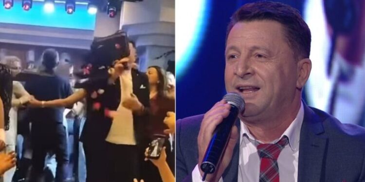 Ngjarje gjatë koncertit të Ylli Bakës, këngëtari goditet me pjatë gjatë performancës së tij.