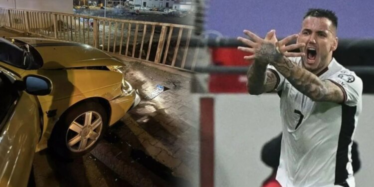 Rey Manaj nën shqetësim pas aksidentit rrugor, ja si po e kalon situatën sulmuesi i kombëtares.