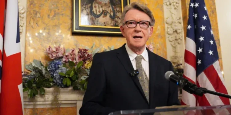 Skandali në lidhje me Mandelson: Ai i dërgoi Epstein informacione mbi qeverinë britanike.