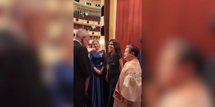 Spiropali marr pjesë si nder i veçantë në Ballon e Operës së Vjenës: Shqipëria si një faktor i rëndësishëm në diplomacinë kulturore dhe marrëdhëniet austriake.