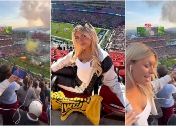 Video: Injoron spektaklin e Bad Bunny, ndjek koncertin e promovuar nga Trump, influencerja e njohur përballë kritikave.