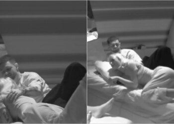 Video/ Si formohet çifti i ri në shtëpi? Selin lë krevati dhe shtrihet pranë Gimbos.