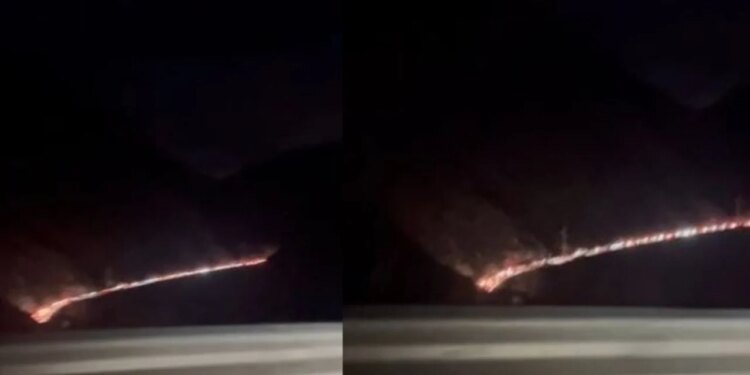 Video-lajm: Bllokim në rrugën Librazhdi-Përrenjas, radhë me kilometra nga Korça në Tiranë.