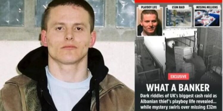 Vjedhja e 53 milion stërlinave, The Sun: ‘Bankieri’ nga Tropoja jeton si playboy në Tiranë me të dashurën milionere