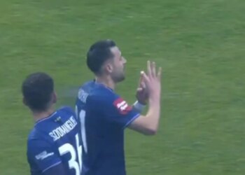 Video/ Arbër Hoxha vazhdon formën e shkëlqyer te Dinamo Zagreb, shënon një gol fantastik nga jashtë zonës