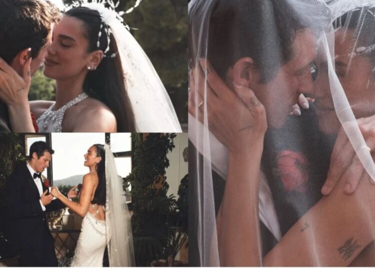 Dua Lipa feston dashurinë me Callum Turner, zbulohen pamjet e para nga dasma e saj luksoze në Siçili.