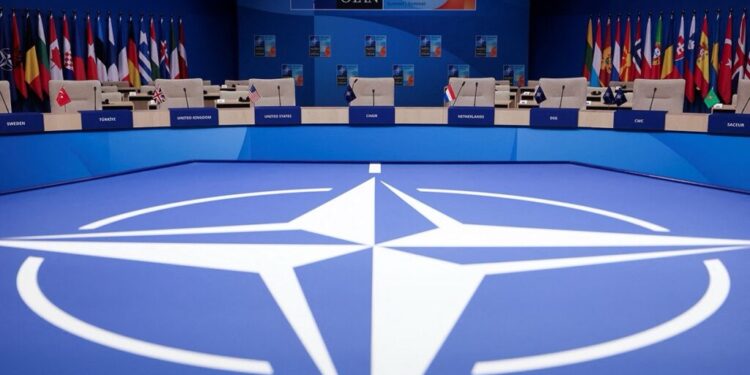 A view shows the venue of the upcoming NATO summit, in The Hague, Netherlands June 23, 2025. REUTERS/Christian Hartmann